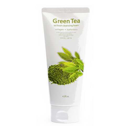 Пена для умывания с зеленым чаем Kkotminam So Fresh Cleansing Foam Green tea 120 мл