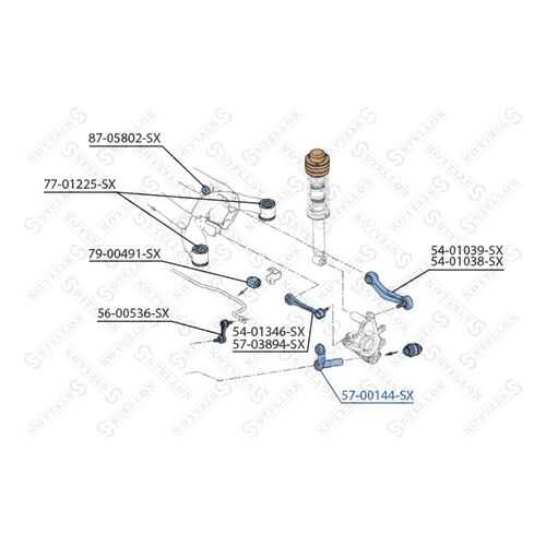 Рычаг подвески Stellox 57-00144-SX
