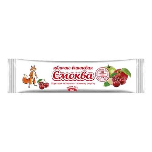 Пастила Смоква фруктовая яблочно-вишневая 15 г