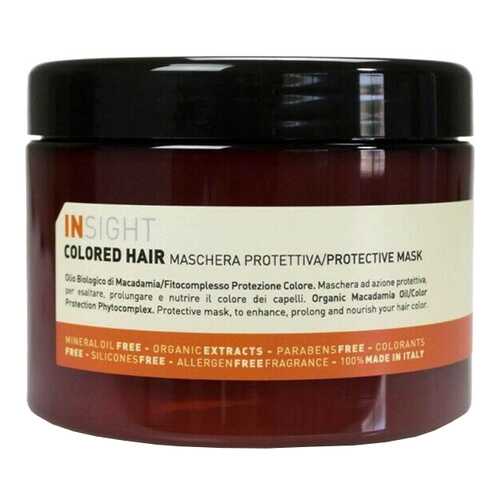 Маска защитная для окрашенных волос Insight Colored Hair Protective Mask 500 мл
