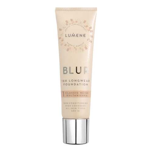 Тональный крем Lumene Blur 16h Longwear Foundation SPF 15 1 Classic Beige 30 мл