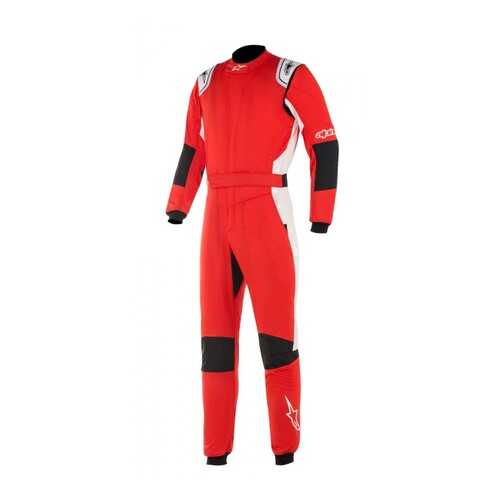 Комбинезон для автоспорта GP TECH v2, FIA, красный/белый, р-р 50 Alpinestars 3354019_32_50