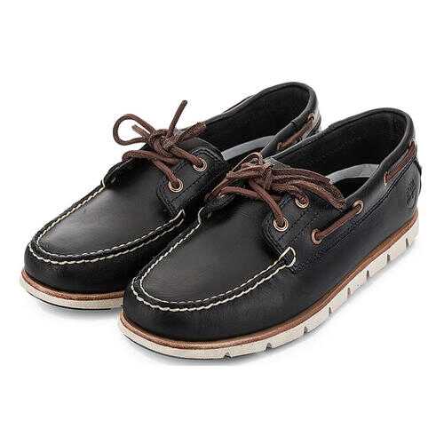 Топсайдеры мужские Timberland TBLA1BBUW черные/коричневые 11.5 US