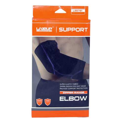 Суппорт локтя LiveUp Elbow Support LS5781-LXL, синий