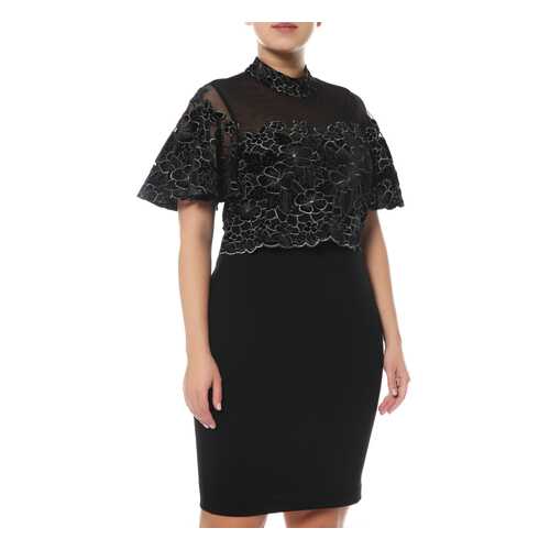 Платье женское Badgley Mischka SC2178 черное 10 US