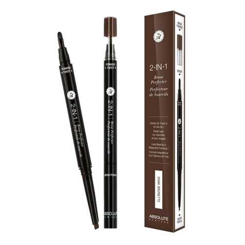 Карандаш-помадка для бровей Absolute New York 2 in 1 Brow Perfecter Dark Brunette