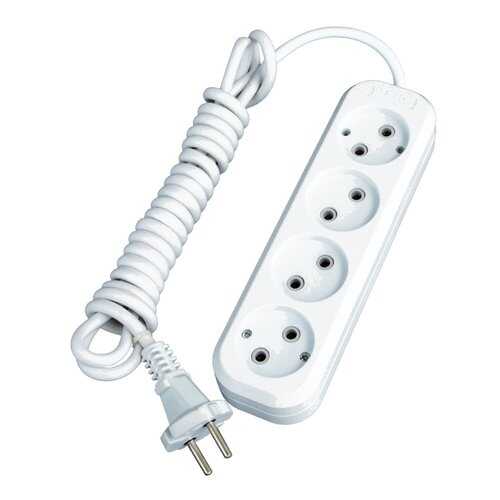 Удлинитель EKF UBP6-275-4-07, 4 розетки, 7 м, White