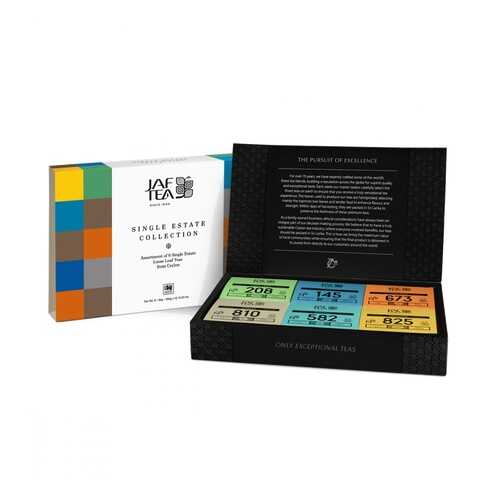 Чай Jaf Tea Single Estate Collection черный ассорти 6 видов по 30 г