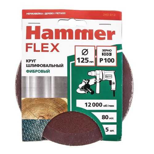 Круг фибровый HAMMER 243-012