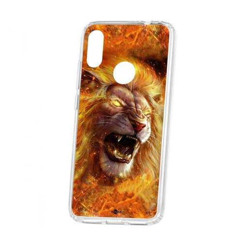 Чехол Kruche Xiaomi Redmi Note 7 Print Лев
