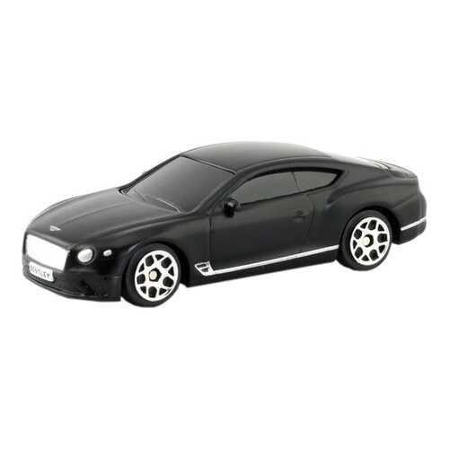 Машина металлическая RMZ City 1:64 The Bentley Continental GT 2018 (цвет черный матовый)