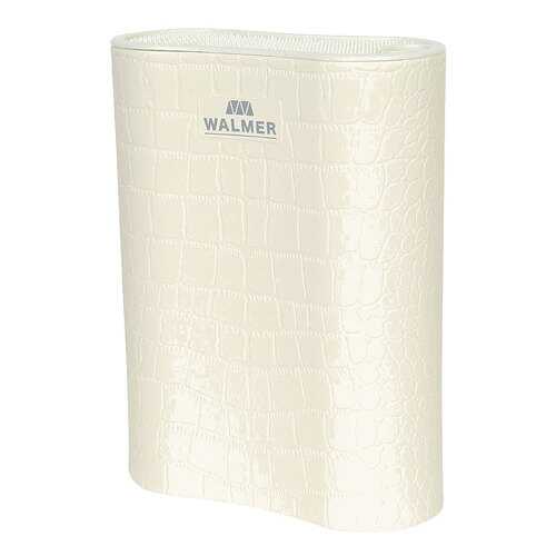 Подставка для ножей и ножниц WALMER White Leather