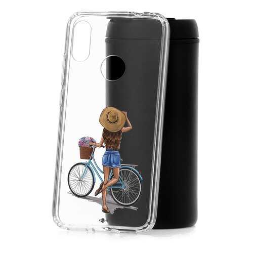 Чехол Xiaomi Redmi Note 7 Kruche Print Велосипедная прогулка