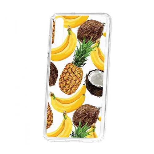 Чехол Kruche Huawei P20 Print Тропический микс