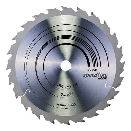 Диск по дереву Bosch STD SWO 184x16-24T 2608640795