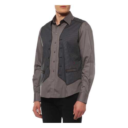 Рубашка мужская JC de Castelbajac I9 J 5506 1600 серая XL