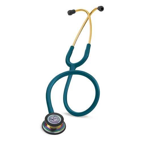 Стетоскоп 3M Littmann Classic III 69 см 5807 бирюзовый акустическая головка цвета радуги