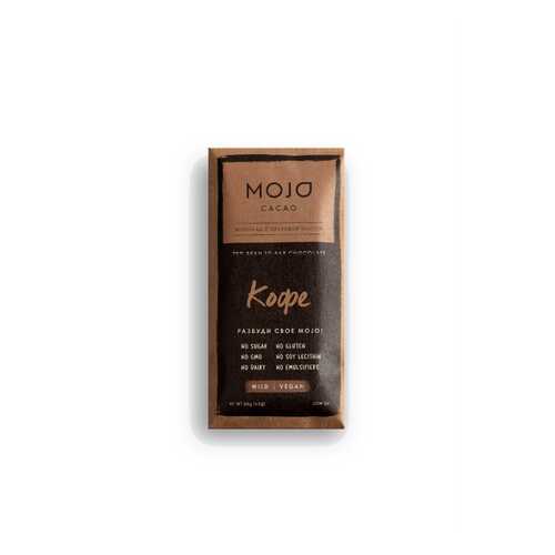 Горький шоколад 72% Mojo Cacao с шоколадно-ореховой пасто со вкусом кофе