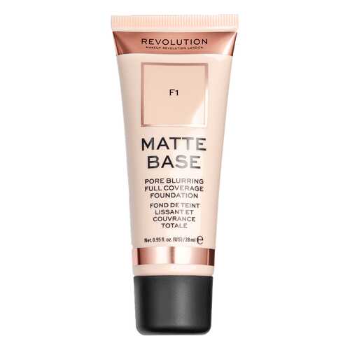 Тональный крем Makeup Revolution Matte Base Foundation F1