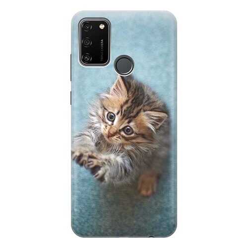 Чехол RE:PA для Honor 9A с принтом Котёнок на голубом