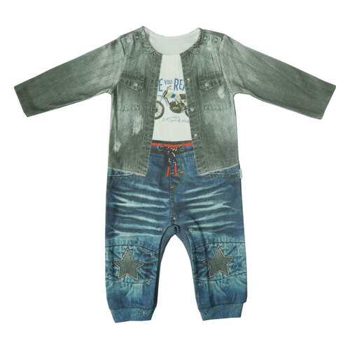 Комбинезон Папитто для мальчика Fashion Jeans 552-01 р.24-86
