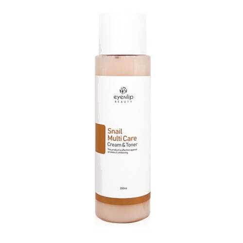 Тонер-крем с улиточным экстратком SNAIL MULTI CARE CREAM & TONER 200 мл