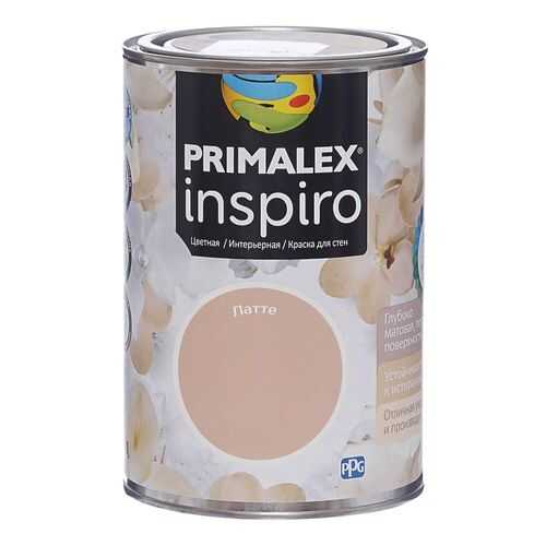 Краска для внутренних работ Primalex Inspiro 1л Латте, 420120