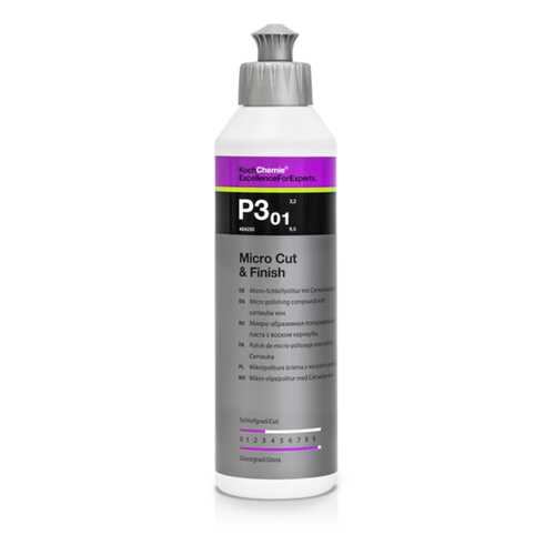 Антиголограммная абразивная паста Koch Chemie MICRO CUT & FINISH P3.01 (250 мл) 404250