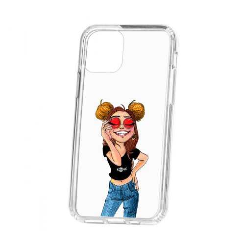 Чехол Apple iPhone 11 Pro Kruche Print Smiling