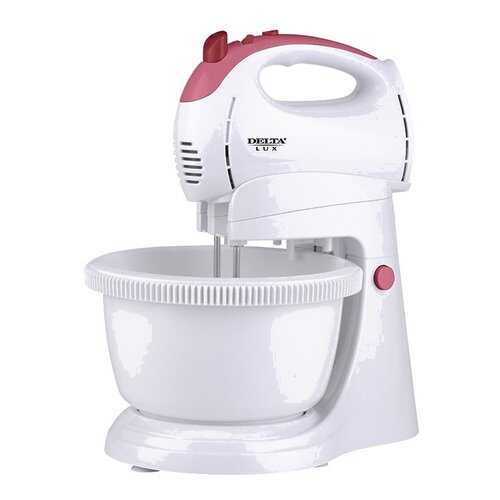 Миксер Delta Lux DL-5071C White/Pink