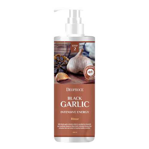 Бальзам для волос Deoproce Rinse Black Garlic Intensive Energy 1 л