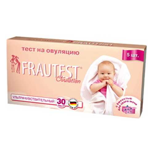 Тест Frautest на овуляцию тест-полоска 5 шт.