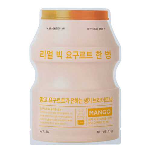 Маска для лица A'Pieu Real Big Yogurt One-Bottle Mango 21 г