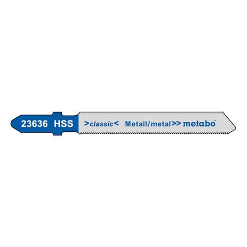 Пилка по металлу для лобзика metabo 623636000