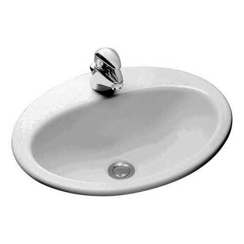 Встраиваемая раковина Jacob Delafon Ovale Minima E1358-00 белый