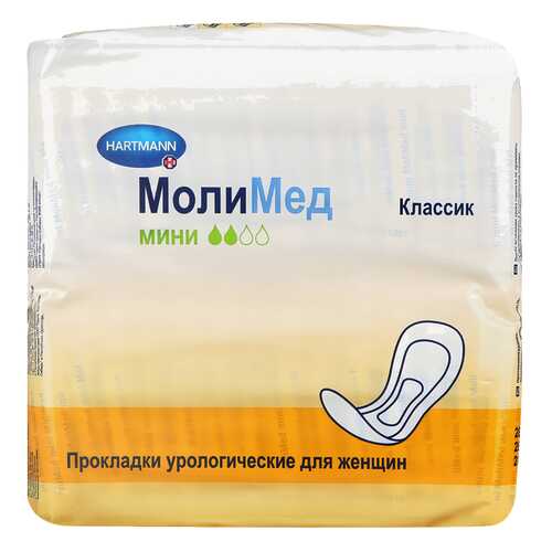 Урологические прокладки для женщин, 28 шт. MoliMed Classic Mini