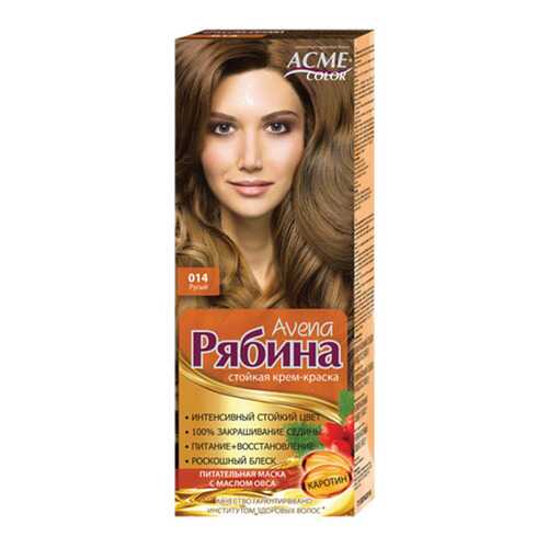 Краска для волос Acme Color Рябина Avena 014 Русый 135 мл