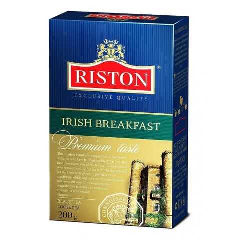 Чай черный листовой Riston ирландский завтрак 200 г