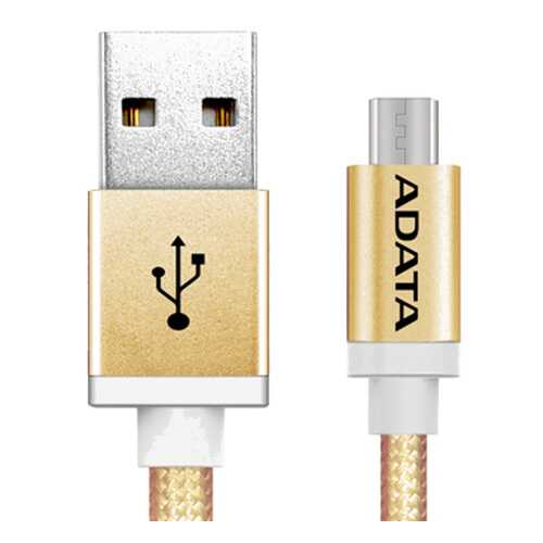 Кабель Adata microUSB 1м Gold