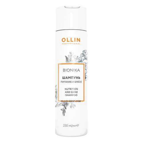 Шампунь Ollin Professional BioNika Плотность волос 250 мл