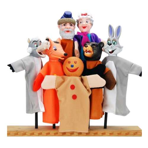 Игровой набор Жирафики Кукольный театр Колобок 7 кукол 68317