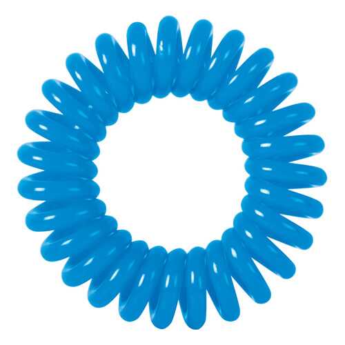 Резинки для волос Dewal Beauty Пружинка, цвет синий (3 шт.) DBR03