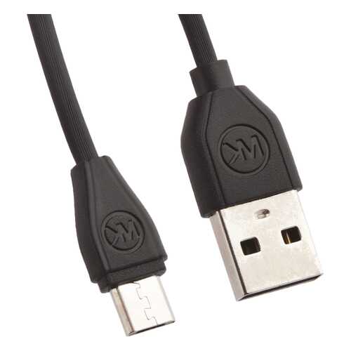 Кабель WK rc-050m microUSB 1м Black