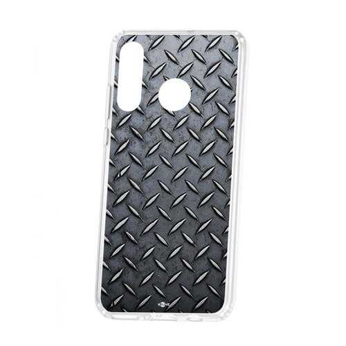 Чехол Kruche Huawei P30 Lite Print Сталь