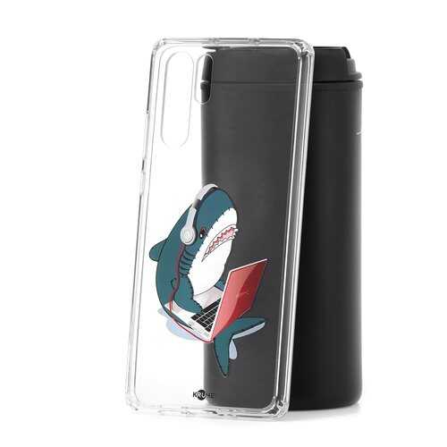 Чехол Huawei P30 Pro Kruche Print Акула