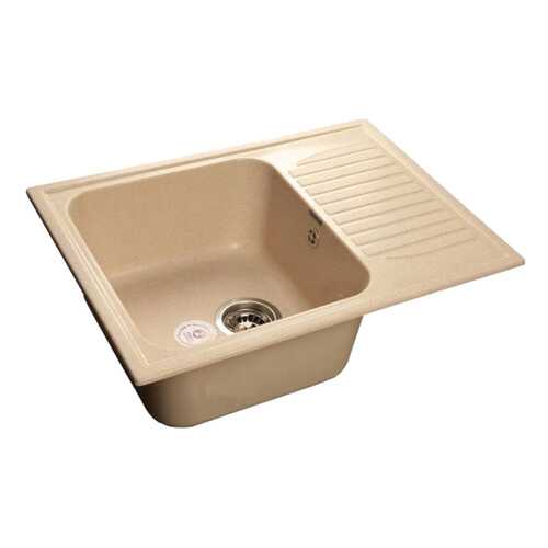 Мойка для кухни из мрамора GranFest Standart GF-S645L бежевый