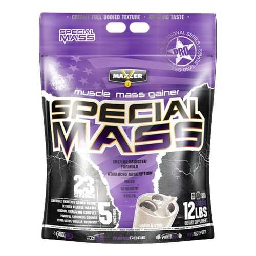 Гейнер Maxler Special Mass Gainer 5400 г Cookies and Cream