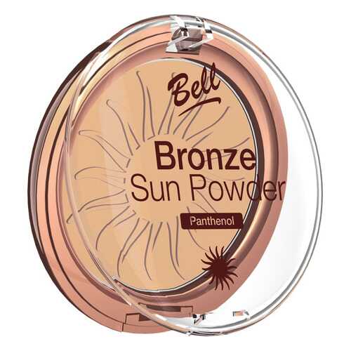 Пудра бронзирующая с пантенолом BELL Bronze Sun Powder Panthenol, тон 23 Бежевый