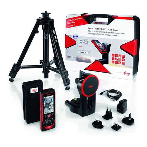 Комплект Leica DISTO™ D810 touch со штативом и адаптером