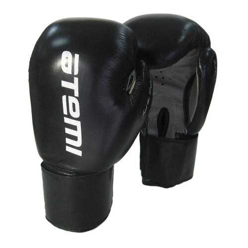 Боксерские перчатки Atemi LTB19009 черные 8 унций